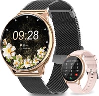 Fitonyo női okosóra telefonos funkcióval, 1,32" HD érintőkijelzővel, menstruációs ciklus követéssel, Android iOS 1