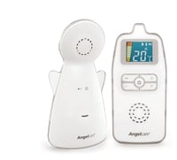 Angelcare Babyphone Bébiőr, Díjnyertes, Fehér, 8 Csatornás, Éjszakai Fény, Hőmérséklet Érzékelő, Nagy Hatótávolság, Elemmel Működő 1