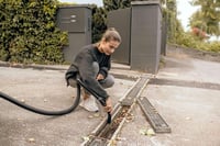 Kärcher WD 4 P Nedves-Száraz Porszívó, 20L Műanyag Tartály, Beépített Eszközcsatlakozóval, 2.2m Szívótömlő, 5m Kábel, Sárga 4