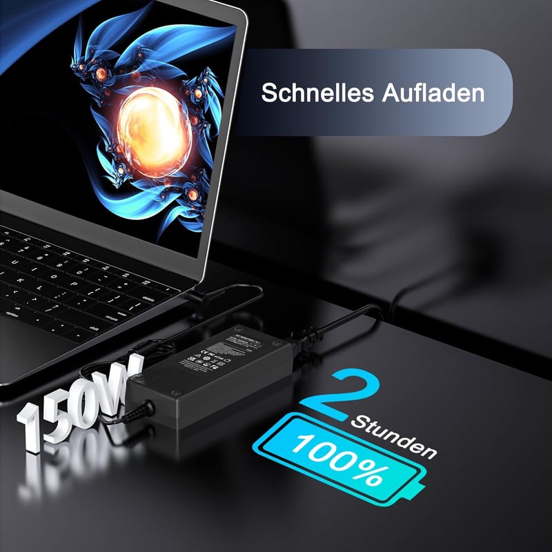 ASUS laptopokhoz 150W-os töltő adapter