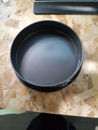 wenco Tortová forma s pružinou 26 cm, nepriľnavá oceľ, čierna, výška 7 cm — mierne deformovaný okraj dna (stav: pozri 2. obrázok) 4