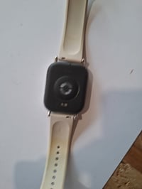 Inteligentné hodinky Xiaomi Redmi Watch 5 Lite v zlatej farbe, moderný silikónový remienok — chýba nabíjačka, remienok je zažltnutý (stav: pozri 2. obrázok) 6