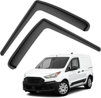 Ford Transit szélterelő, 2 db-os fekete ablakszegély készlet 2014-2023 modellekhez 9