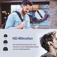 USB C Fülhallgató Mikrofonnal - Vezetékes Headset Hangerőszabályzóval Samsung Galaxy S24/S23/S22, iPhone 15/16 Pro Max és iPad 10 Készülékek 4