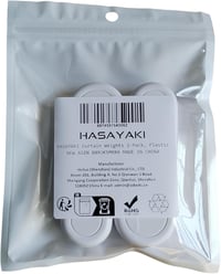 Fehér függönynehezék - Elegáns súly függönyökhöz 7