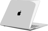 MacBook Pro 15" védőtok - TECOOL ultravékony, átlátszó tok Touch Bar-os modellekhez + EU billentyűzetvédő 3