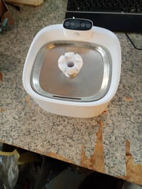 Pliera bežična fontana za mačke 3,2 L, sa senzorom pokreta, baterija 4000 mAh, tiha pumpa, 3 načina rada, 2 mlaznice, posuda od nehrđajućeg čelika 2