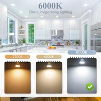 DiCUNO GU5.3 LED Izzó, Dimmelhető MR16 Spotlámpak, 5W (50W Halogén Helyett), 6000K Hideg Fehér, 500LM, 120° Szórási Szög, Energiatakarékos,  6