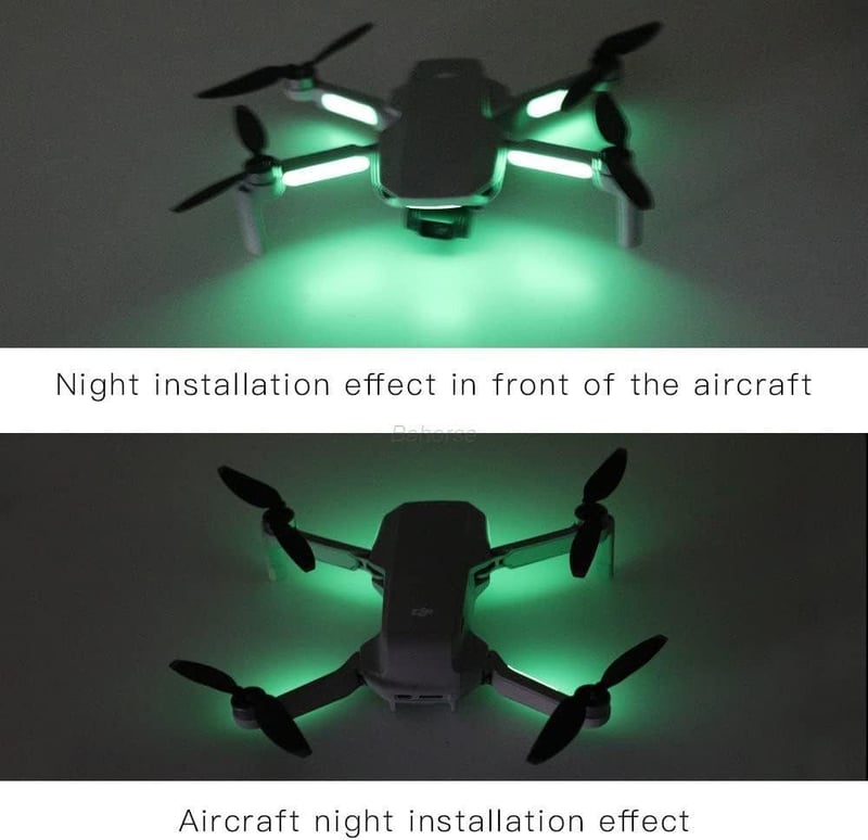 DJI Mavic és Mini drónokhoz 20db fényvisszaverő matrica szett - Újracsomagolt