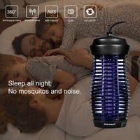 DEKINMAX 6W Fekete Elektromos Szúnyog- és Rovarirtó UV Lámpa 6