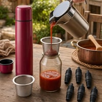 Set za pripremu i posluživanje: 2x cjedilo + 480ml vrč + 1l termosica + 6x čep za boce 1