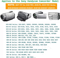 TKDY AC-L200 Hálózati Adapter Sony Handycam Kamerákhoz - Univerzális Töltő DCR, DVD, HDR Sorozatú Videókamerákhoz, 8.4V/1.7A 2