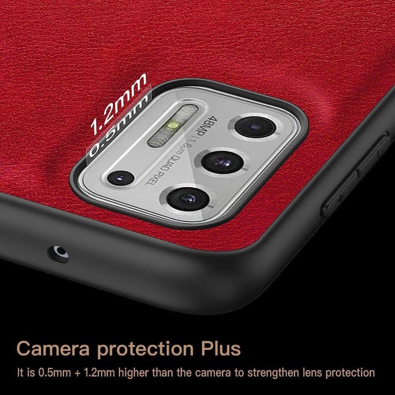 Motorola G Stylus 2021 Ultravékony Piros TPU Tok - Elegáns Védelem