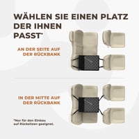 Megerősített barna kutyaülés autóba - Vízálló, stabil kisebb és közepes ebeknek (S méret) 7