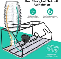 SodaStream Kompatibilis Rozsdamentes Acél Palacktartó Kefével 3