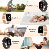 Nemheng 1.69" okosóra: Bluetooth hívás, IP67, pulzusmérő, Android/iOS 4