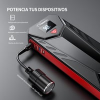 YABER 2000A Hordozható Autós Indításrásegítő 22000mAh Kapacitással, 2000A Csúcsárammal, Beépített Akkumulátorral 7