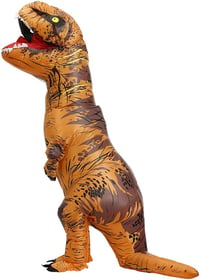 T-Rex Felfújható Dinoszaurusz Jelmez Felnőtteknek - Karneváli Dínó Kosztüm 4