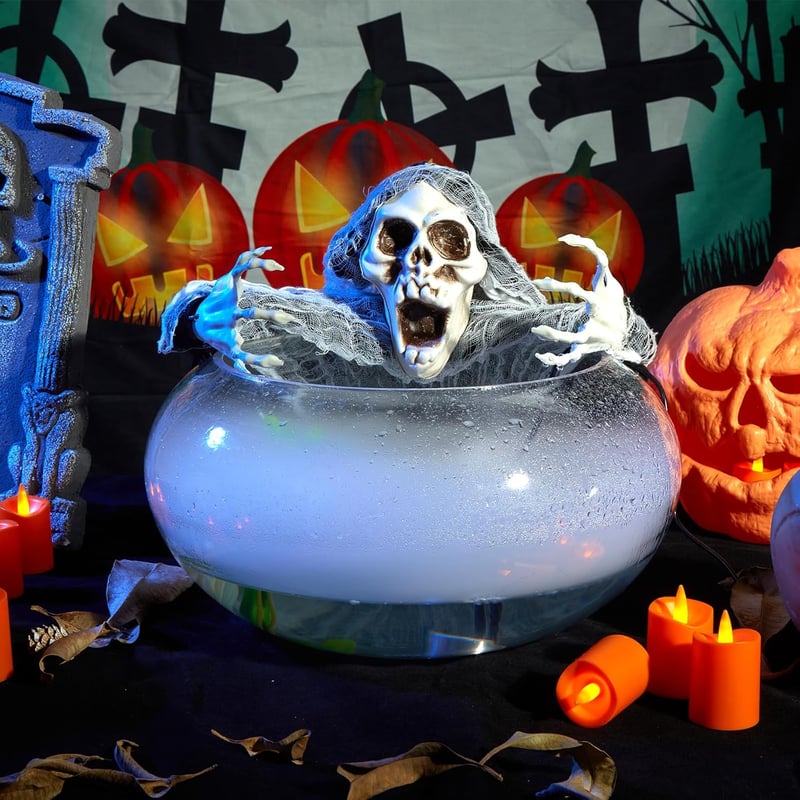 FITNATE Ultrahangos Párásító Készülék - Ködgenerátor Akváriumhoz, Kerti Tóhoz, Halloween Dekorációhoz, 24V, EU Csatlakozó, 400ml/h Teljesítm