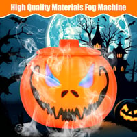 MaxEarn 12 LED-es Ködgenerátor - Háromszínű Halloween Tök Párásító, Ultrahangos Ködképző Fröccsenésgátlóval, Kerti Tó Szökőkút Dekoráció 6