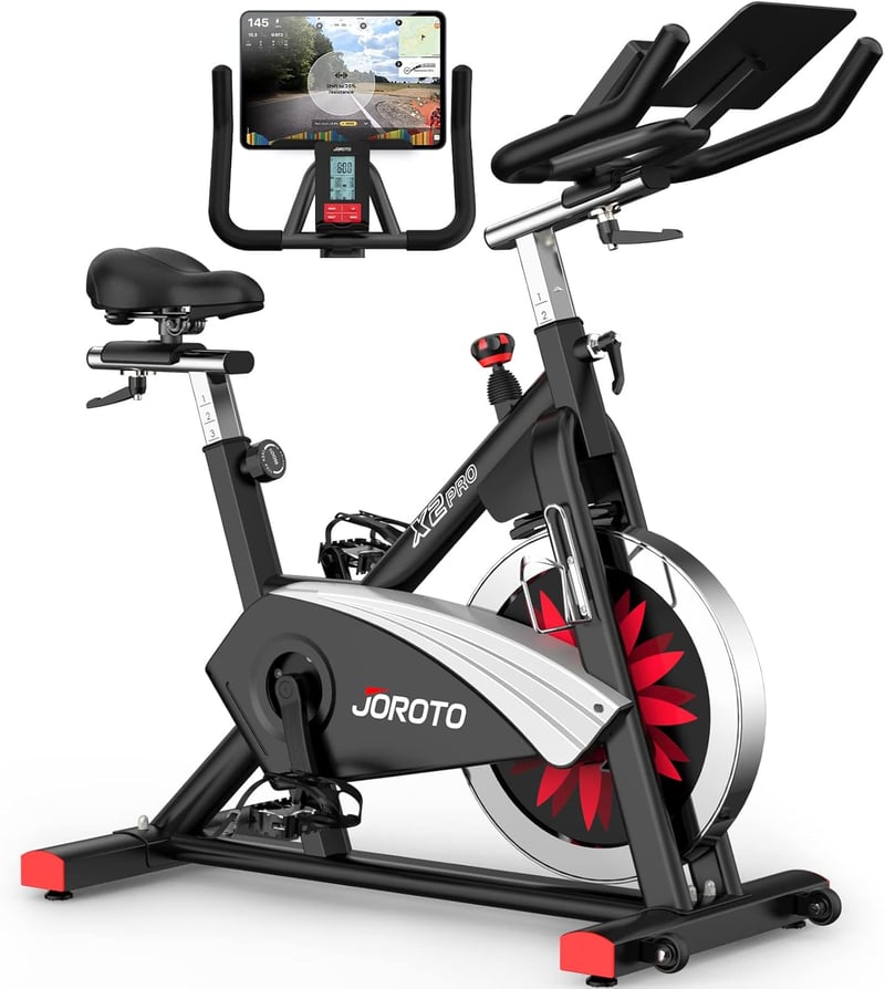 JOROTO X2PRO Bluetooth Szobakerékpár - 150kg Teherbírás, Mágneses Ellenállás