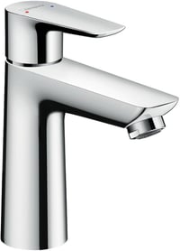 Hansgrohe Talis Egykaros Mosdócsaptelep 110 mm Kifolyómagassággal, Push-Open Lefolyógarnitúrával, Króm Kivitelben, Fürdőszobai Csaptelep 71710000 14