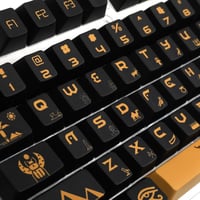 EPOMAKER Temple 140 gombos PBT billentyűzet sapka szett mechanikus gamer billentyűzetekhez 2