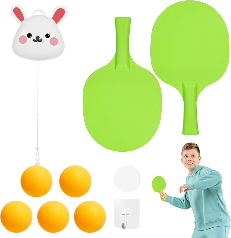 Flintronic állítható ping-pong edzőkészlet gyerekeknek, beltéri használatra