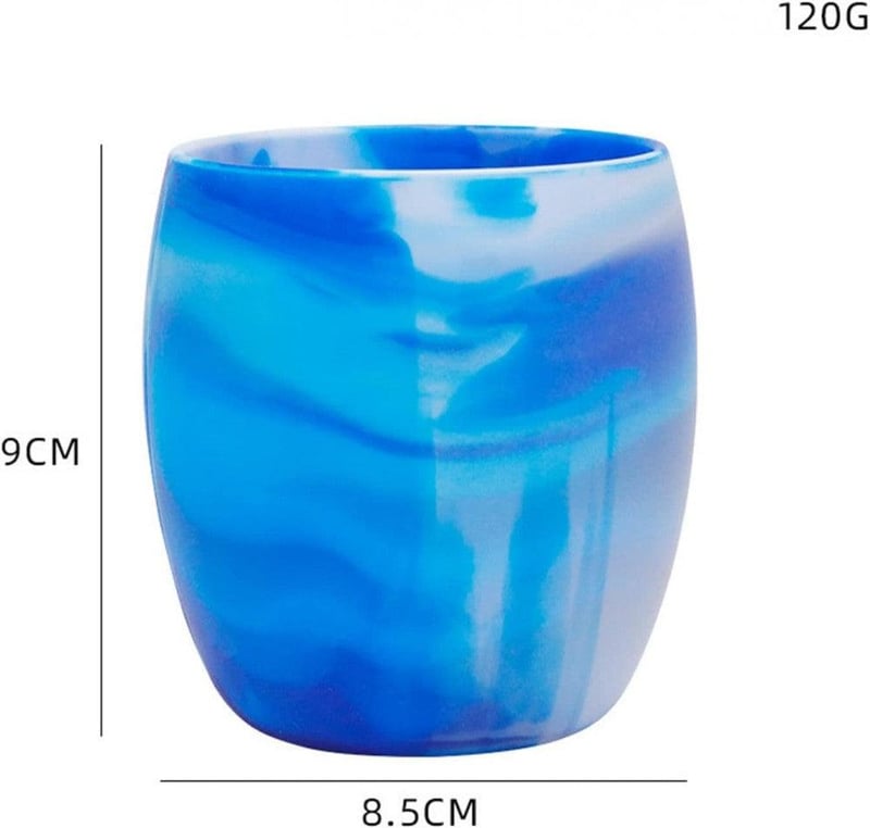 Saturey Hőszigetelő Dupla Falú Szilikon Pohár 200ml