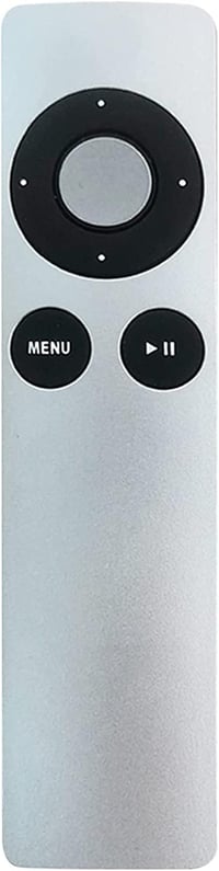 FOXRMT Univerzális Távirányító Apple TV 1, 2, 3, 4 Készülékekhez - Fekete, 10m Hatótávolság, MC377L/A A1294 A1218 A1378 A1427 Kompatibilis 1