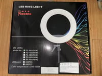 Yidoblo 18" Bluetooth LED Körfény 96W - Telefon és Kamera Kompatibilis, 2800K-9900K Színhőmérséklet, Fotózáshoz, Sminkhez, YouTube Videókhoz 2