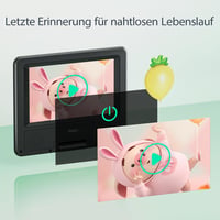 YOTON 9,5" Hordozható DVD Lejátszó Gyerekeknek Autóba, 7,5" HD Forgatható Képernyővel, 6 Órás Akkumulátorral, TV/USB/SD Kártya Támogatással 3