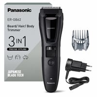Panasonic ER-GB62-H503 Trimer za bradu i kosu za muškarce, 39 postavki duljine, 3 — bez tekućine za čišćenje i četkice (stanje: vidi 2. sliku) 1
