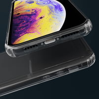 Apple iPhone X/XS Átlátszó Védőtok - Ütésálló TPU Kerettel 5