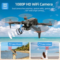 Awaiymi X213 Összecsukható Mini Drón 1080P HD Kamerával - WiFi FPV Quadcopter Hordtáskával, 3 Sebességfokozat, 3D Flip Funkció, Gyerekeknek  4