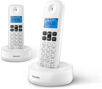 Philips D1612W Duo vezeték nélküli telefon - Fehér, ECO mód, 50m-300m hatótáv 1