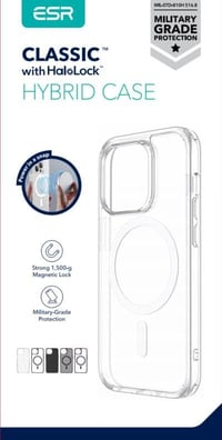 iPhone 14 Pro MagSafe kompatibilis ESR védőtok - Katonai fokozatú, matt fekete 9