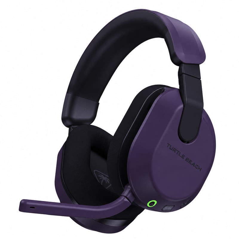 Bežične gaming slušalice Turtle Beach Stealth 600 za Xbox Series X|S, Xbox One, PC, ljubičaste — bez USB adaptera (stanje: vidi 2. sliku)
