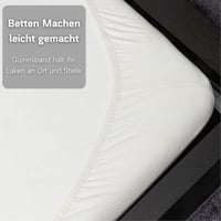 Boxspring lepedő 200x220 cm, 32 cm-es magas matracra, 100% pamut 7
