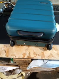 Troller cabină Cabin Max Anode 24L, 40x30x20 cm, troller cu carcasă dură și roți, Wizz Air — deteriorat în partea de jos în timpul transportului (stare: vezi a 2-a imagine) 2
