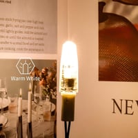 SHUNFA G4 LED Izzó 10db - Energiatakarékos 1.2W Meleg Fehér Fény 5