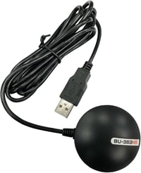 GlobalSat BU-353N5 USB GPS vevő, fekete 1