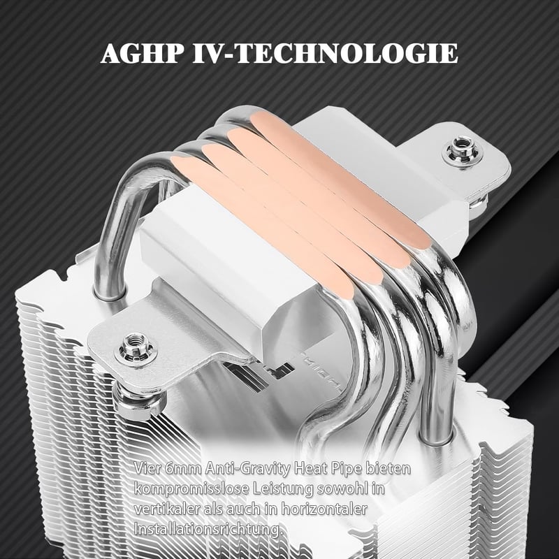 Thermalright ASSASSIN X 90 SE V2 CPU hűtő, 4 hőcső, AMD és Intel kompatibilis