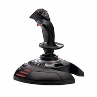 Letecký joystick Thrustmaster T.Flight Stick X pre PC — chybný, čiastočne funkčný: tlačidlo Axis 9 je zaseknuté (stav: viď 2. obrázok) 1