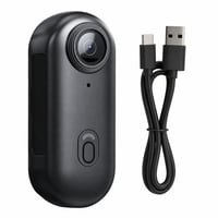 TOSBARRFT 1080P POV Pro tjelesna kamera crna, kopča s rotacijom od 360°, magnetski nosač — nepotpun set dodataka (stanje: vidi 2. sliku) 1
