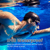 IFECCO Bone Sound Bluetooth 5.3 vízálló csontvezetéses fülhallgató 32GB MP3 sporthoz 2