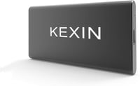 KEXIN 250GB Hordozható Külső SSD - USB 3.0, Alumínium, Fekete 1