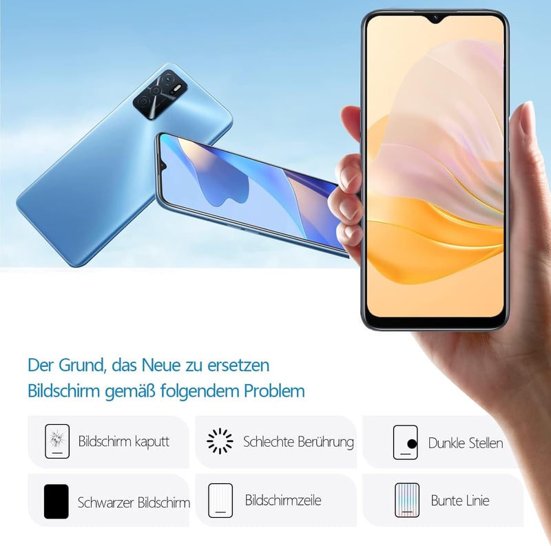 RongZy OPPO A54s CPH2273 LCD Kijelző és Érintőképernyő Csere Szett Kerettel - Fekete Színben, Szerelési Eszközökkel

AI: I've created a Hung