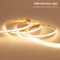 BENLUN COB LED Szalag 20m, 24V, 3000K Meleg Fehér, Öntapadós, 312 LED/m, CRI93, Vágható, Tápegységgel, Hálószoba Dekorációhoz 2