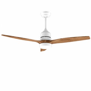 Cecotec EnergySilence Aero 5230 White&BlackWood stropni ventilator sa svjetiljkom, 132 cm, DC — bez daljinskog upravljača (stanje: vidi 2. sliku)